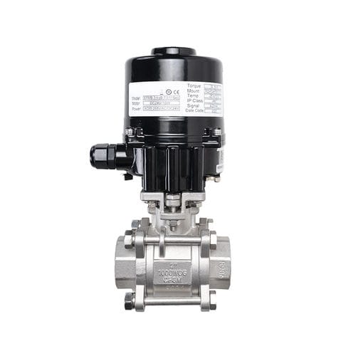 Клапан со сферическим золотником - Q911F-1000WOG - Yongkang Yonlin Industry & Trade Co.,Ltd Yongkang Lianggong Valve Co., Ltd. - электрический / для контроля / резьбовой