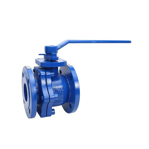 Клапан со сферическим золотником - DPQ41F-16 - Yongkang Yonlin Industry & Trade Co.,Ltd Yongkang Lianggong Valve Co., Ltd. - с рычагом / с фланцем / из чугуна