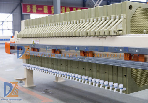 Фильтр-пресс с рамами - Dazhang Filtration Equipment Co.,Ltd - с ручным управлением