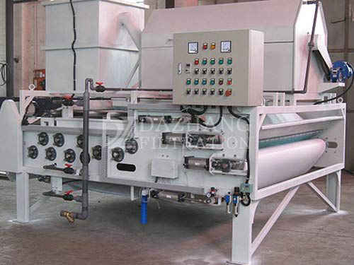 Ленточный фильтр-пресс - DNY series - Dazhang Filtration Equipment Co.,Ltd - автоматический / непрерывного действия / для обработки шлама