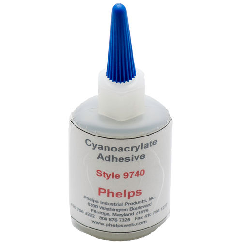 Цианоакрилатный клей - RP 1000 - Phelps Industrial Products LLC - для металла / для резины / для керамического материала