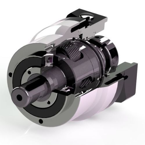 Планетарный редуктор - AE120 - Newstart Planetary Gear Boxes Co.,Ltd. - с винтовой зубчатой передачей / коаксиальный / со сплошным валом