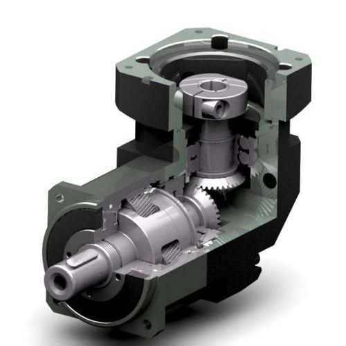 Ортогональный редуктор - ABR90 - Newstart Planetary Gear Boxes Co.,Ltd. - с винтовой зубчатой передачей / со сплошным валом / с установкой на фланце
