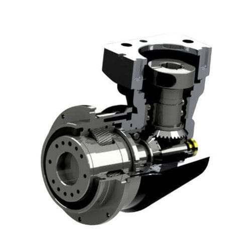 Планетарный серворедуктор - ADR90 - Newstart Planetary Gear Boxes Co.,Ltd. - с винтовой зубчатой передачей / ортогональный / с вертикальным выходным валом