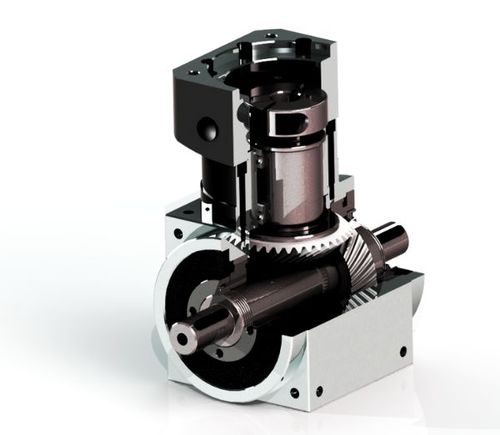 Угловая передача с конической передачей - PW110L2 - Newstart Planetary Gear Boxes Co.,Ltd. - с полым валом / ортогональная / с выходным валом