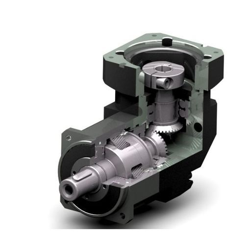 Ортогональный серворедуктор - ABR42 - Newstart Planetary Gear Boxes Co.,Ltd. - планетарный / с винтовой зубчатой передачей / со сплошным валом
