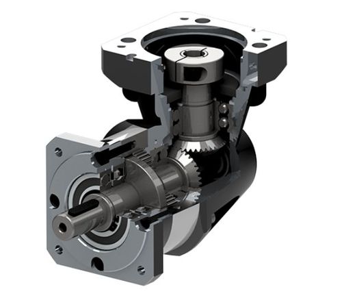 Ортогональный редуктор - WPF215 - Newstart Planetary Gear Boxes Co.,Ltd. - планетарный / со сплошным валом / с установкой на фланце