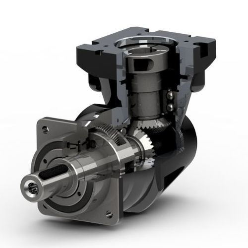 Планетарный редуктор - AFR60 - Newstart Planetary Gear Boxes Co.,Ltd. - с винтовой зубчатой передачей / ортогональный / со сплошным валом