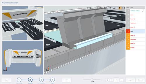 Программное обеспечение моделирования - MEGAbend  - RAS Reinhardt Maschinenbau GmbH - для сети / машины / 3D