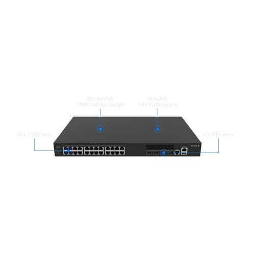 Управляемый коммутатор Ethernet - SW2400P - Cradlepoint - 30 портов / LAN / встроенный