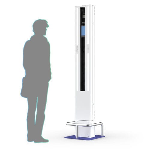 Терминал для контроля доступа - CT1 - DERMALOG Identification Systems GmbH - с сенсорным экраном / напольный / настенный