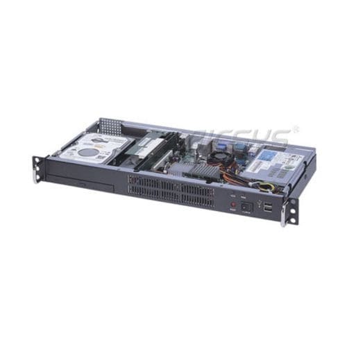 Крейт для монтажа в стойку - NDS-102M series - AICSYS Inc - 19 дюймов / 1U / защищенный