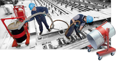 Сепаратор для отходов - Ruwac Industriesauger GmbH - с барабаном / мобильный / сухой