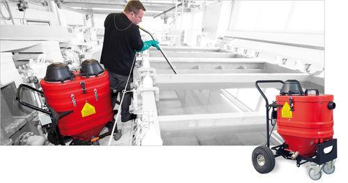 Промышленный пылесос - WSP 2000 - Ruwac Industriesauger GmbH - для жидкостей / электрический / переносной