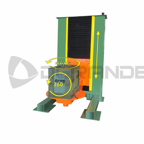 Гидравлический сварочный позиционер - DGRANDE MACHINES MANUFACTURER - поворотный / 2 оси / с поднимающим устройством