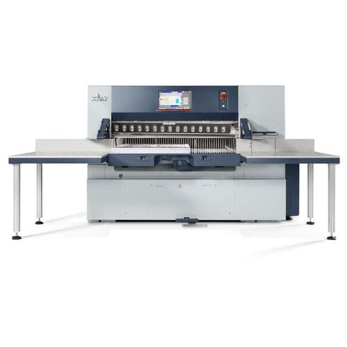 Высокоскоростная высокоточная машина для резки бумаги - N 155 series - POLAR Cutting Technologies GmbH - с цифровым индикатором / программируемая / сверхточная