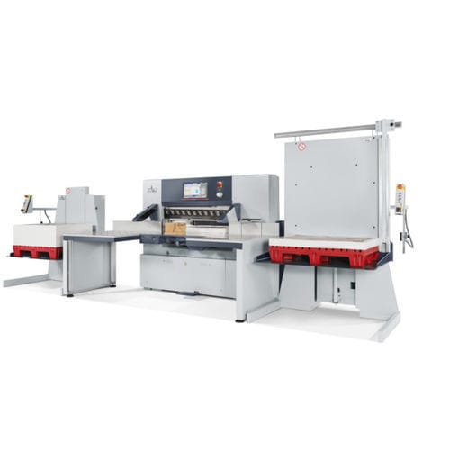 Система резки для бумаги - 120 - POLAR Cutting Technologies GmbH - с цифровым управлением / для штабелирования / для промышленного применения