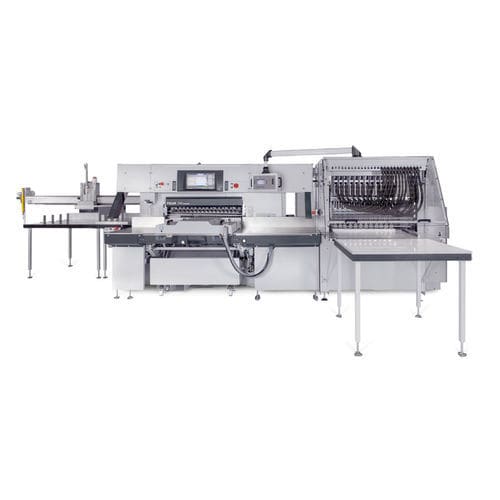 Станок для резки с ножом - LabelSystem SC-21 - POLAR Cutting Technologies GmbH - для бумаги / для этикеток / контролируемый PLC
