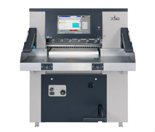 Гидравлическая высокоточная машина для резки бумаги - D 66 - POLAR Cutting Technologies GmbH - с цифровым индикатором / программируемая / сверхточная