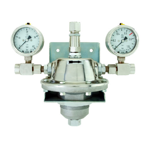 Регулятор давления для газа - PHR - Hornung GmbH - с диафрагмой / одноуровневый / аналоговый