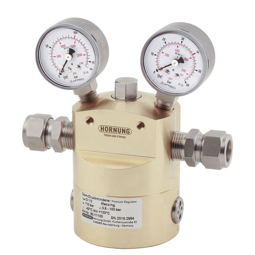 Регулятор давления для газа - D 1/2 - Hornung GmbH - с диафрагмой / с заслонкой / с куполом