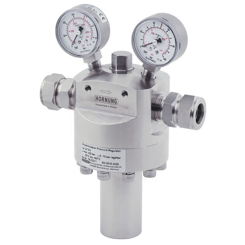 Регулятор давления для газа - L 1 - Hornung GmbH - на пружине / с заслонкой / одноуровневый