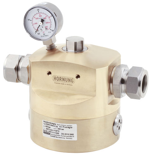 Регулятор противодавления для газа - VD1 - Hornung GmbH - с диафрагмой / с куполом / одноуровневый
