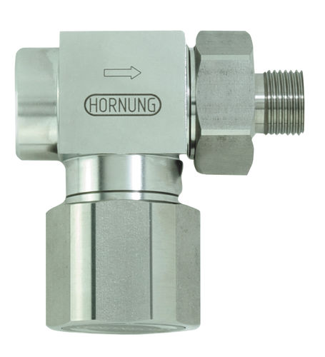 Газовый фильтр - F 2 - Hornung GmbH - с картриджем / высокое давление / из нержавеющей стали