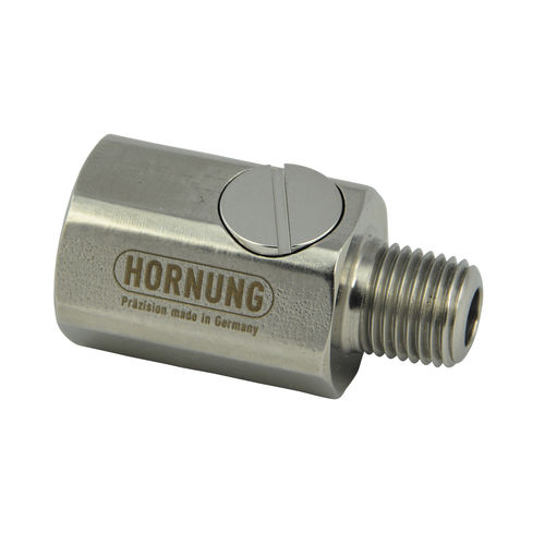 Газовый фильтр - F 4 - Hornung GmbH - с картриджем / для тонкой фильтрации / из нержавеющей стали