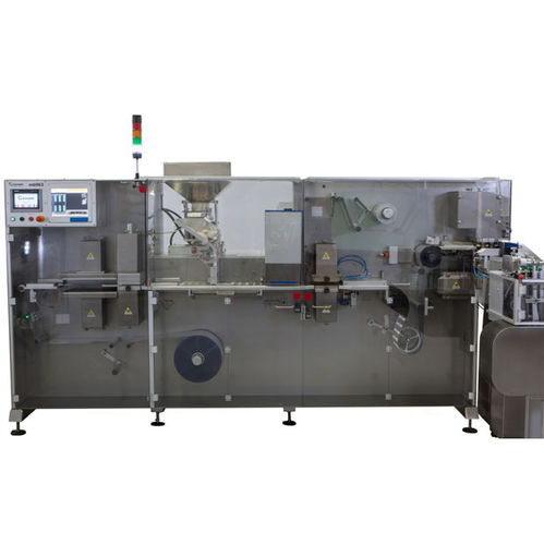 Упаковочная машина под блистером - MB962 - Monolab Srl - контролируемая PLC / для прессованных материалов / медицинской