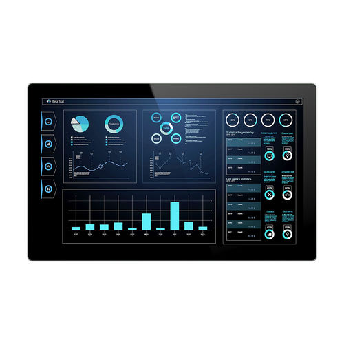 Панельный ПК с резистивным сенсорным экраном - DPC-7210 - Darveen Co., Ltd. - ЖК-монитор / с емкостным сенсорным экраном PCAP / 21,5"