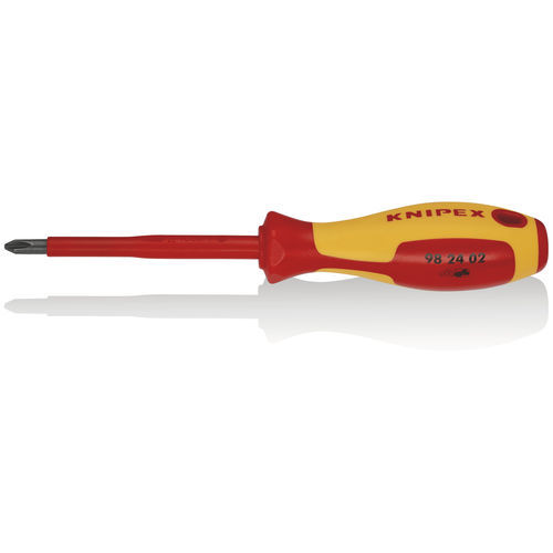 Изолированная отвертка - 98 24 02 - KNIPEX - Phillips / из стали / из хрома