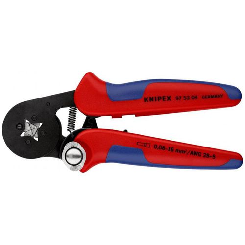 Обжимной кусачки - 97 53 04 - KNIPEX - для проводов / саморегулирующийся