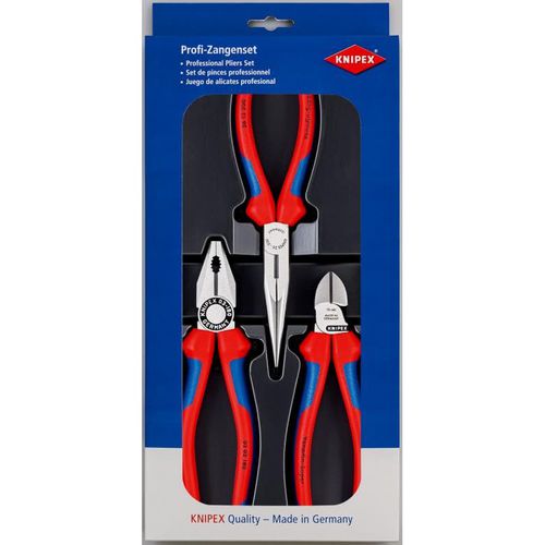 Режущий набор кусачек - 00 20 11 - KNIPEX - универсальный / с тонкой насадкой