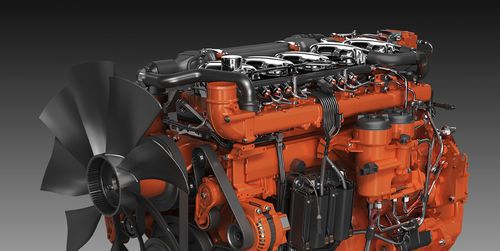 Дизельный двигатель - DC09 085A - SCANIA Industrial & Marine Engines - 5 цилиндров / турбо / прямой впрыск