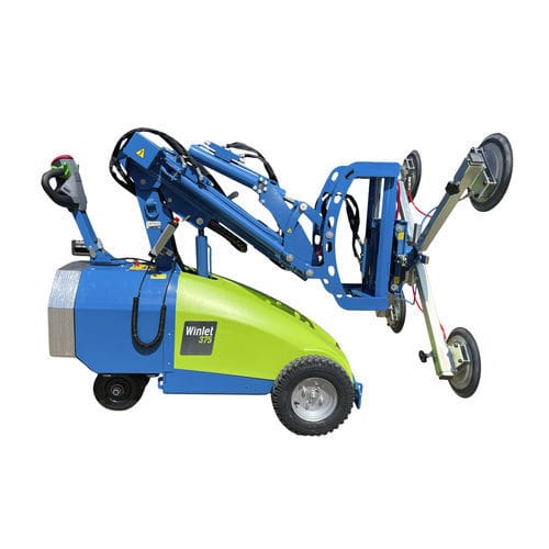 Подъемное устройство на батарее - Winlet 375 - GMV Handling A/S - с ручным управлением / гидравлическое / вилочной формы