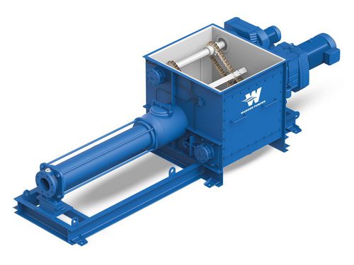 Насос с эксцентрическим винтом - KL-RQ - WANGEN PUMPS - шламовый / с электродвигателем / самозаполняющийся