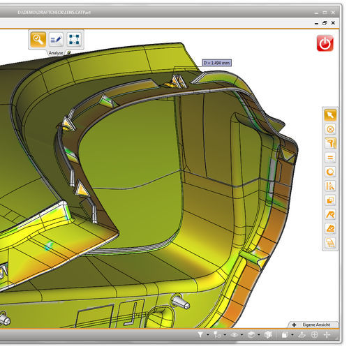 Программное обеспечение для импорта файлов CAO - 3D_Analyzer - CORETECHNOLOGIE - обмена данными CFAO / для преобразования данных CAO / для промышленности