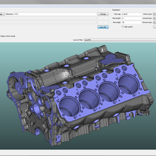 Библиотека программ для интерфейса CAO - 3D_Kernel_IO - CORETECHNOLOGIE - для импорта файлов CAO / САПР механической обработки / обмена данными CFAO