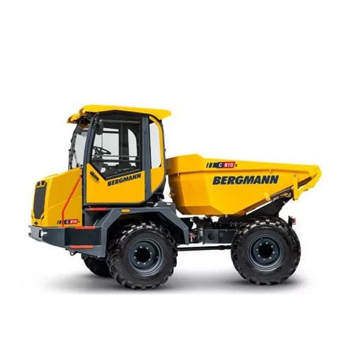 Опрокидыватель на колесах - C810 - bergmann-dumper - дизельный / с задней разгрузкой / с поворотным кузовом