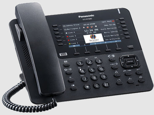 Промышленный телефон IP - KX-NT680 - Panasonic Business Communication - Ethernet / bluetooth / с дисплеем LCD