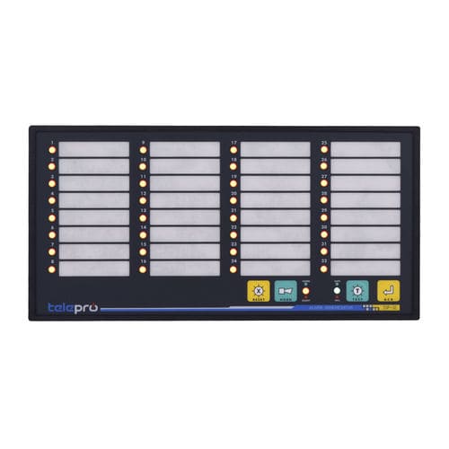 Панель сигнализации 32 канала - ISP-32-DX - Telepro Enerji ve Elektronik Sist.San. Tic. Ltd. St.