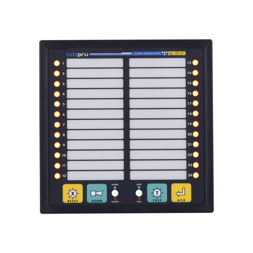 Программируемый индикатор аварийного сигнала - ISP-24-B - Telepro Enerji ve Elektronik Sist.San. Tic. Ltd. St. - 24 цифровых входов