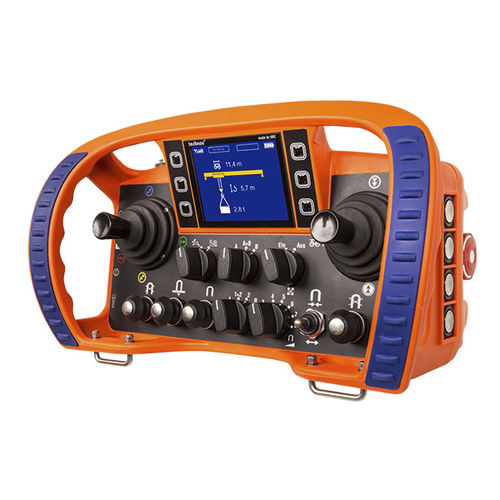Пульт радиоуправления - technos 2 - HBC-radiomatic - с джойстиком / с рычажным выключателем / с поворотным переключателем