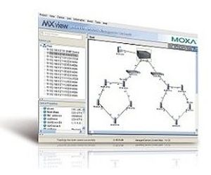 Программное обеспечение встроенная программа управления - MXview - Moxa Europe - управления и конфигурации сети / для контроля / для управления