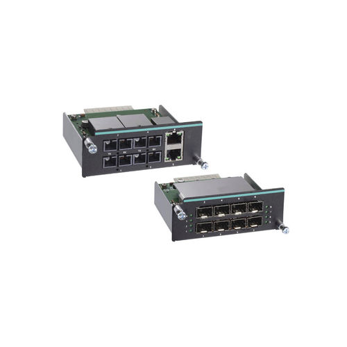 Управляемый коммутатор Ethernet - IM-6700 series - Moxa Europe - 8 портов / последовательный / оптического волокна