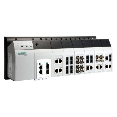 Управляемый коммутатор Ethernet - EDS-728 - Moxa Europe - 24 порта / гигабит / ProfiNet