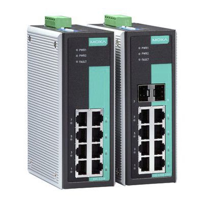Неуправляемый коммутатор Ethernet - EDS-G308 series - Moxa Europe - 8 портов / оптического волокна / с резервированием