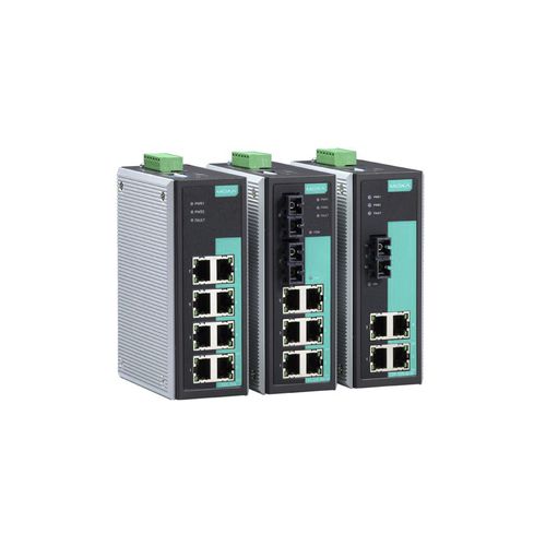 Неуправляемый коммутатор Ethernet - EDS-305/308 - Moxa Europe - 5 портов / с резервированием