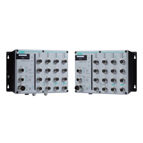 Управляемый коммутатор Ethernet - EN 50155 16/16+2G-port - Moxa Europe - 16 портов / гигабит / уровня 3